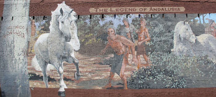 The Legend of Andalusia Mural